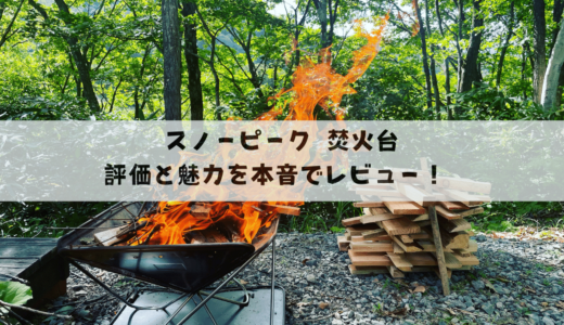 スノーピーク焚火台 3年使用した評価と魅力をレビュー！使い方やおすすめのサイズも紹介！